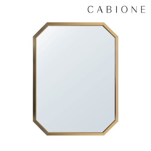 CBM374GD 골드팔각 알루미늄 프레임 거울 카비원 비규격 맞춤제작 호텔 욕실 화장대 침실 미용실 거울