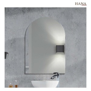 하나바스 5T민경 하프거울 W600XH800 욕실거울 인테리어거울 조명별도설치가능