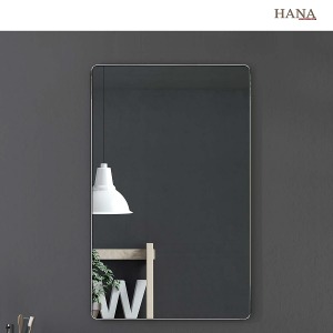하나바스 누드600X1200라운드거울 1MM알미늄테두리 사각라운드욕실거울 인테리어