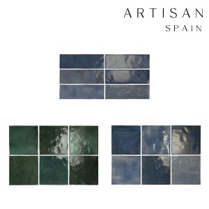 ARTISAN 시리즈타일132X132/65X200 컬러타일/아티산시리즈/스페인/주방/벽타일/포인트타일/브릭