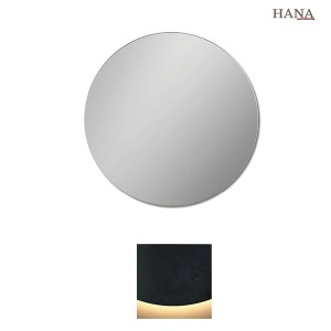 하나바스 LED원형거울 상시전원형 전구색  욕실거울 인테리어거울