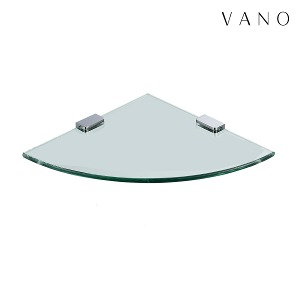 VA-802T 유리코너선반 투명 바노테크 CNR-802T VA802T 욕실선반