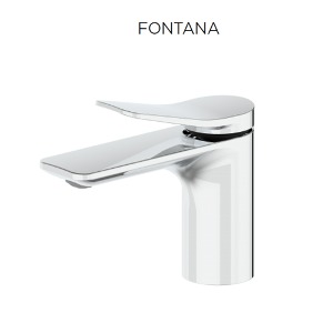 폰타나 TF-L4016 아르케 원홀세면수전 FONTANA 세면대  화장실 국산 디자인수전 크롬 TFL4016